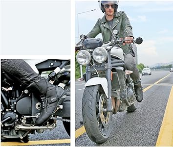 Amazon.co.jp: ARCX ライダーブーツ ショートブーツ バイク用ブーツ